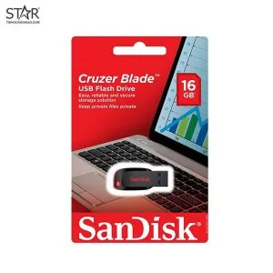 USB Sandisk 16GB Cruzer Blade - USB 2.0 CZ50 4 631d314cf42042c58090a6c1ddc4b327