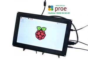 Màn hình LCD HDMI 10.1 Inch (H) , cảm ứng điện dung kèm vỏ Waveshare