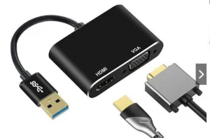 Cáp chuyển USB 3.0 ra HDMI, VGA