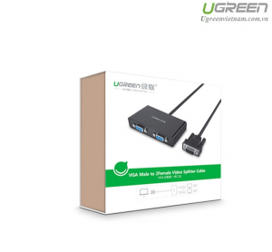 Cáp chia cổng VGA 1 ra 2 chính hãng Ugreen UG-40254 cao cấp 5 6bbe05fbd741443b9d87f422b1af1eb8