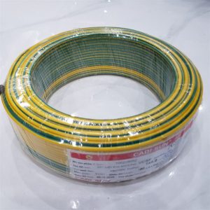 Dây điện lõi đơn mềm Cadisun 1x 4mm2 tiếp địa