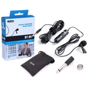 Micro gài áo cho máy quay, điện thoại Boya BY-M1 3 6ff359e6100740c4b54b54e0753be67a