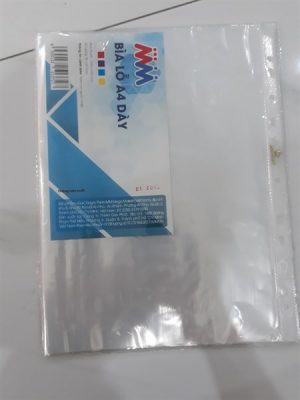Túi đục lỗ A4 MM dày 50c/túi
