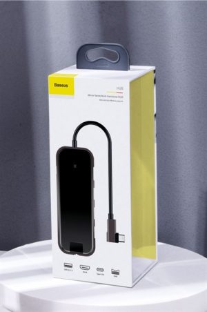 Hub chuyển đa năng Baseus Superlative Multifunctional 6 in 1 (Type-C to 3xUSB3.0+HDMI+RJ45+PD) 5 70c8e06cccd046f8aa80aadb6512ddee