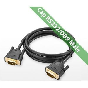 Cáp cổng Com Rs232 9 chân dương sang 9 chân dương (9M/9M) dài 2m chính hãng Ugreen UG-20154 cao cấp