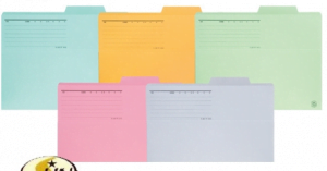 File giấy lệch plus-Xanh lá (FL-061 IF A4-E)