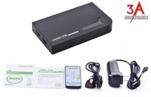 Bộ gộp tín hiệu HDMI 5 vào 1 ra chính hãng Ugreen 40205 cao cấp