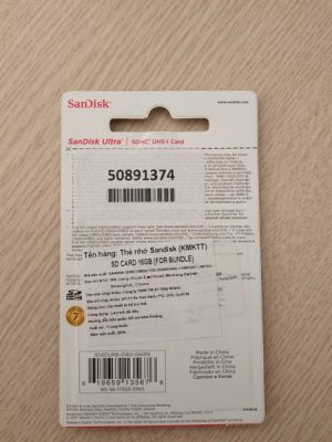 Thẻ nhớ SD 16GB Sandisk Ultra SDHC UHS-I-Class 10 48MB/s 320X 4 78f5def853df4b2fae2a7fc1d15a92c8