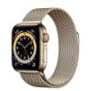 Apple Watch S6 GPS + Cellular, 40mm Gold Stainless Steel Case with Gold Milanese Loop (M06W3VN/A) 3 7c3b7d8ab609440aa26308f0d19f089b