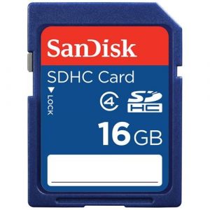 Thẻ nhớ SD 16GB sandisk - class 4 (Thẻ nhớ máy ảnh)