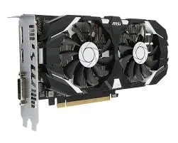 Card VGA MSI GTX 1050 Ti 4 GT OCV1 - 2 Fan (128 Bit, 4GB DDR5)