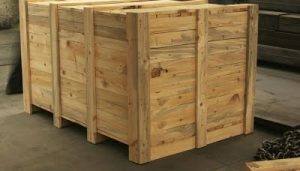 Thùng gỗ MDF đựng hàng KT: 2155x145x1095mm, gỗ dày 15mm lót xốp 20mm bên trong