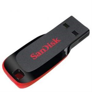 USB Sandisk 08GB Cruzer Blade - USB 2.0 CZ50