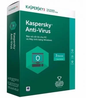 Phần mềm KAV 3 PC Box Kaspersky Antivirus