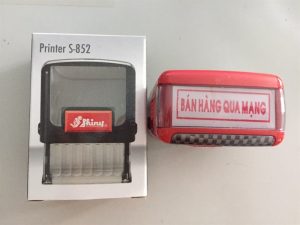 Dấu liền mực S852 (Bán hàng qua mạng)