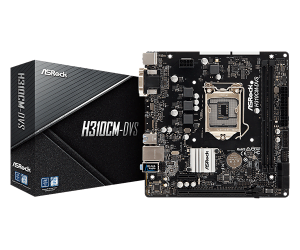 Main Asrock H310CM-DVS (Chipset Intel H310/ Socket LGA1151/ VGA onboard)