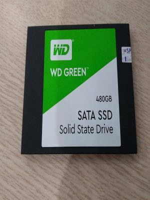 SSD Western Green 480GB - 2.5'' Sata3, R/W 545/465 MB/s - WDS480G2G0A