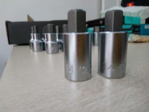 Vít lục giác TOPTUL BCDA1614 1/2'' Dr. x 14mm L=55mm