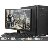 Bộ máy tính cho Kyowa HDD Toshiba 500GB/CPU Intel Core i5-4460 + Box /Ram 4GB DDR3 /Màn hình LG 20MP48-P-19.5 inchs, IPS, VGA/Dây Nguồn/Vỏ Cenco/Phím chuột NEO/Main Gigabyte H81 DS2 (Bộ)