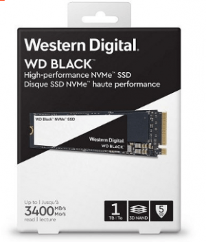 Ổ cứng thể rắn SSD WD Black 1TB M.2 2280 NVMe PCIe