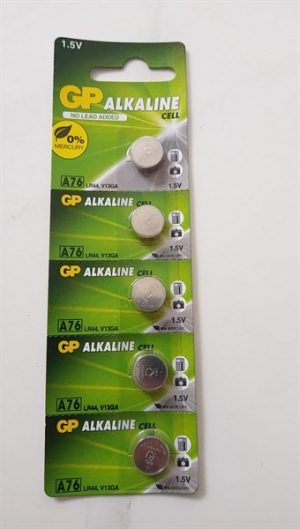 Pin cúc áo LR44 (10 viên/ vỉ)