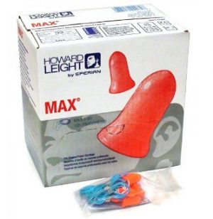 Cặp nút bịt tai chống ồn Howard Leight Max-30 - có dây