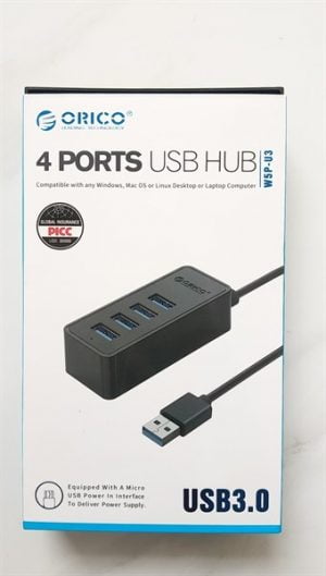 Bộ chia USB 4 cổng Orico W5PH4-U3-bk 8 982a1820d5004130bae5771833e1c42a