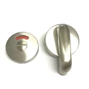 Khóa gạt gài cửa vách ngăn toilet nhà vệ sinh - SUS304