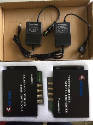 Thiết bị chuyển đổi tín hiệu quang video kỹ thuật số HL-8V-20T/R - 1080