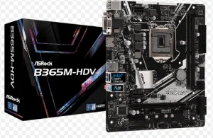 Mainboard Asrock B365M-HDV (SK1151v2,2*DDR4) - HDMI,VGA,DVI