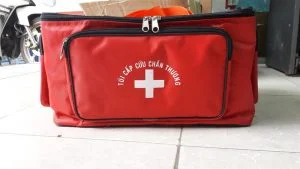 Túi y tế TCTC màu đỏ