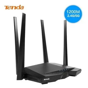 Bộ phát không dây Tenda AC6 - 4 Râu, Dual Band AC1200Mps