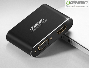 Cáp lighting to HDMI & VGA Ugreen 30963