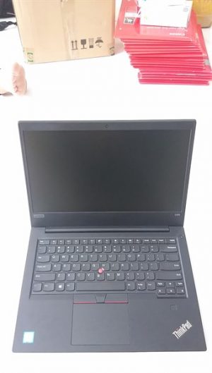 Máy tính xách tay Lenovo Thinkpad E480 (20KNS0EG00)/intel Core i5-8250U (1.6Ghz/6MB)/ Ram 4GB DDR4/ 256GB SSD SATA/ Intel HD Graphics/ 14inch HD/ FPR/ 3 Cell/ No OS/ 1Y