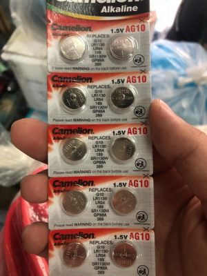 Pin camelion AG10 1.5V (1 vỉ = 10 viên)