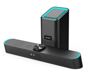 Loa Thanh Siêu Trầm Bluetooth Gaming Soundbar SADA D238