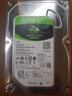 Ổ cứng Dell 1TB 7.2K RPM SATA 6Gbps 512n 3.5in Cabled Hard Drive