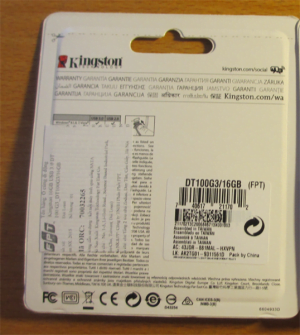 USB Kingston 16GB - DT100G3 - 3.0 5 b4fe6717a1f34f4b9bca0e2db85059a5