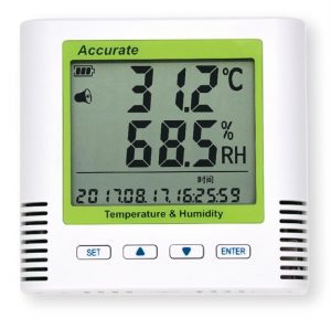 Đồng hồ đo nhiệt độ, độ ẩm có GPS kèm thẻ SD