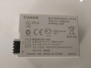 Pin máy ảnh canon 700D LP-E8 7 c1b879209a674623999267ebd193b9fd