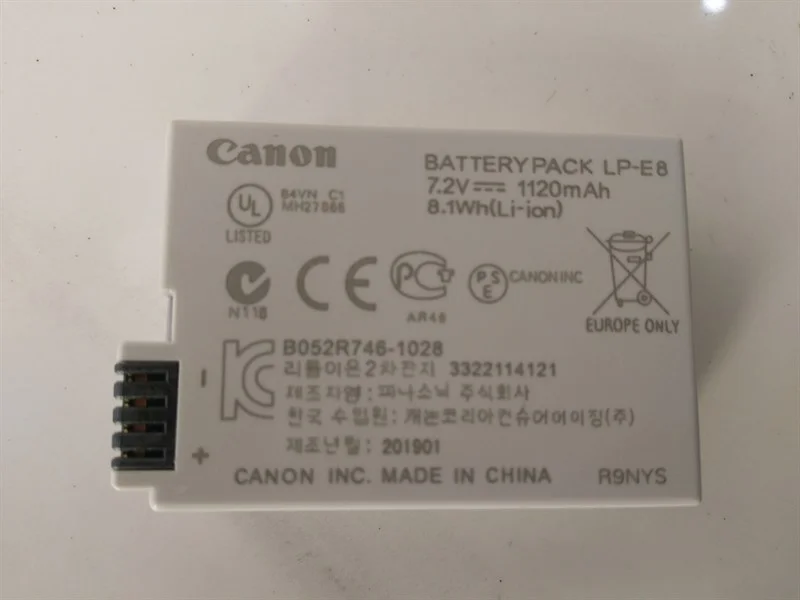 Pin máy ảnh canon 700D LP-E8 3 c1b879209a674623999267ebd193b9fd