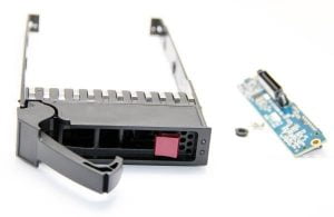 Khay ổ cứng HP 3.5'' + Tray convert 2.5 sang 3.5