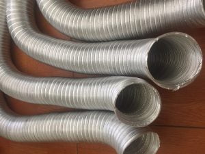 Ống nhôm nhún chịu nhiệt phi 80 ( 1m kéo dài 3m)