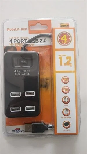 Bộ chia USB 4 cổng P-1601 dây dài 1m2 6 c2a04476297d4d56bba1dcbe2830cdb2