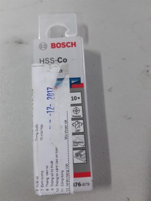 Mũi khoan inox 3 Bosch (Cái) 3 c2c40f91019645cb8f07286fa33fc30b