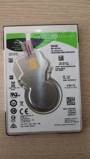 HDD Laptop Seagate 500GB Baracuda 2.5'' ST500LM030