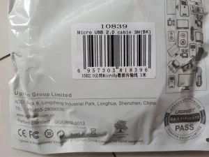 Cáp micro USB dài 3m chính hãng Ugreen 10839 6 cdf3270b27744169b90a42bfcbbe3e46