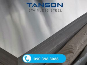Tấm inox mờ SU304 khổ 1200x600x2mm