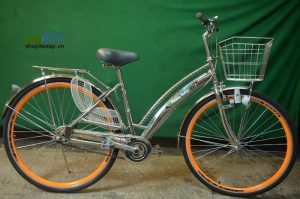 Xe đạp khung inox @ 27