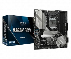 Mainboard Asrock B365M Pro 4 (SK1151v2,4*DDR4) - HDMI,VGA,DVI